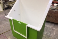 high back hydrobath - green high back hydrobath - green